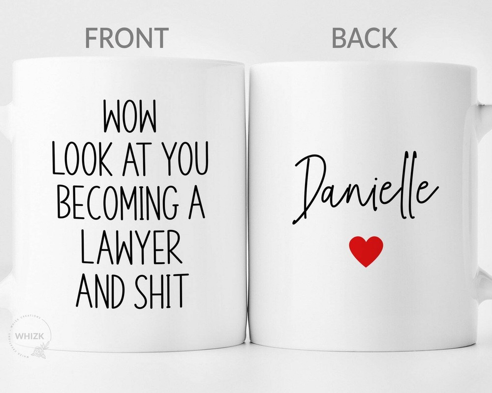 Funny Lawyer Coffee Mug - Personalized Gift for Attorneys and Legal Professionals