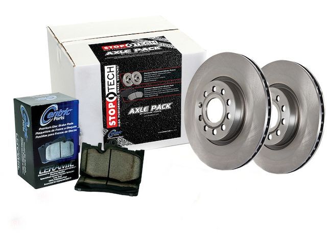 Front Centric Brake Pad and Rotor Kit fits Mitsubishi Lancer 2002-2007 36MYVN