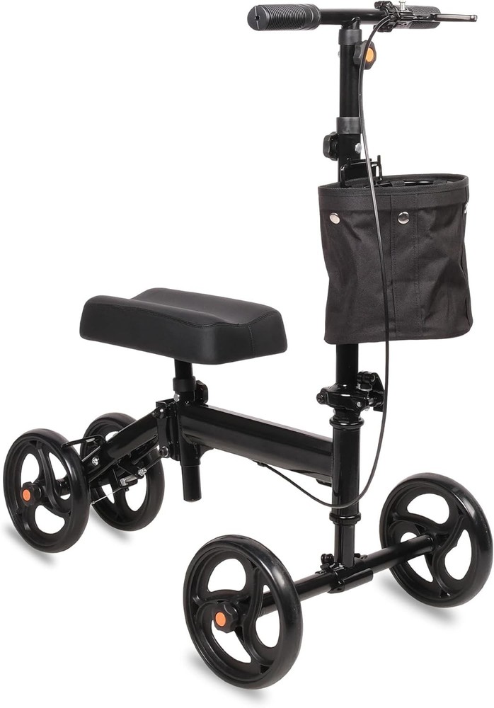 Steerable Knee Walker for Adults for Foot Injuries Broken Ankle, All Terrain