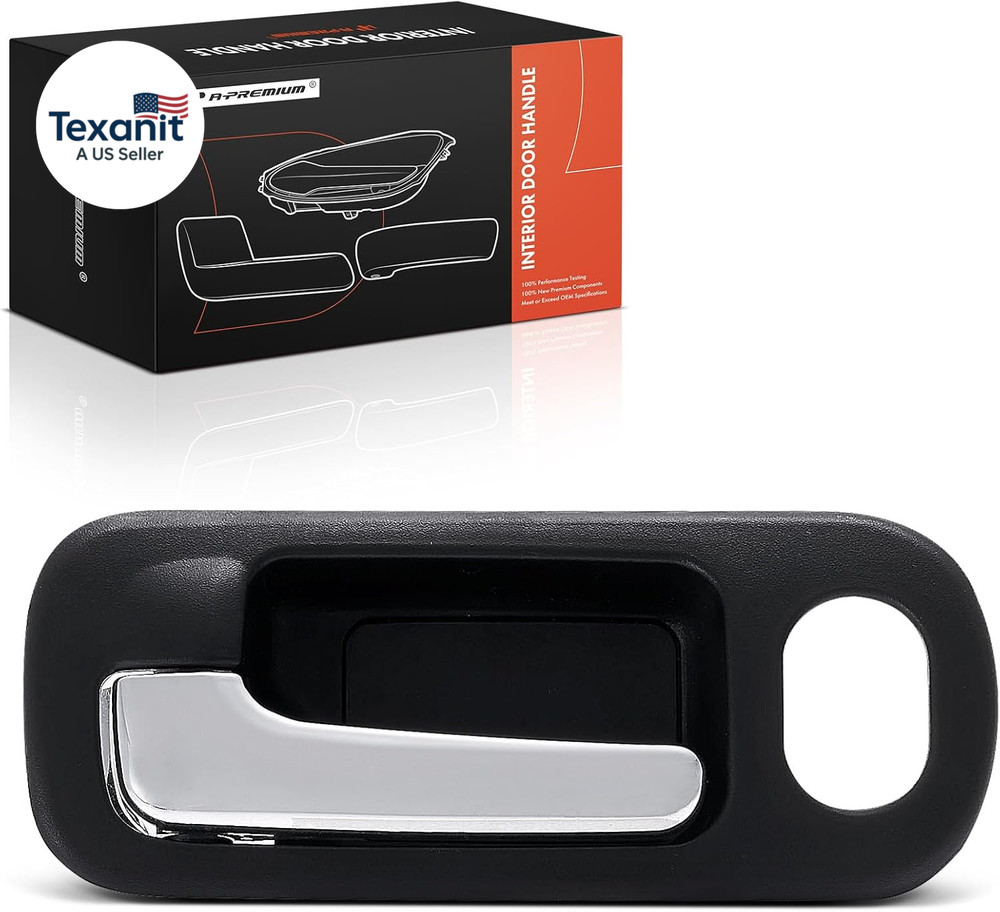 Front Left Driver Side Interior Door Handle with Lock Hole Compatible with Honda