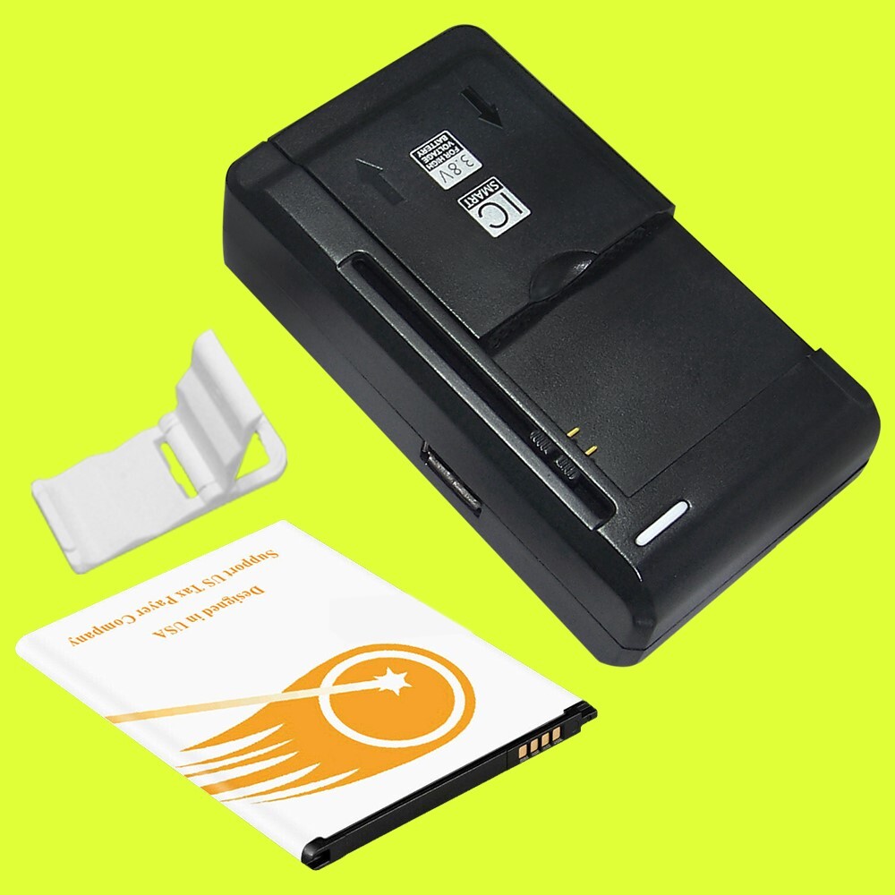 5520mAh High Capacity Li-ion Grade A Battery USB/AC Charger for LG V20 H918 USA-image