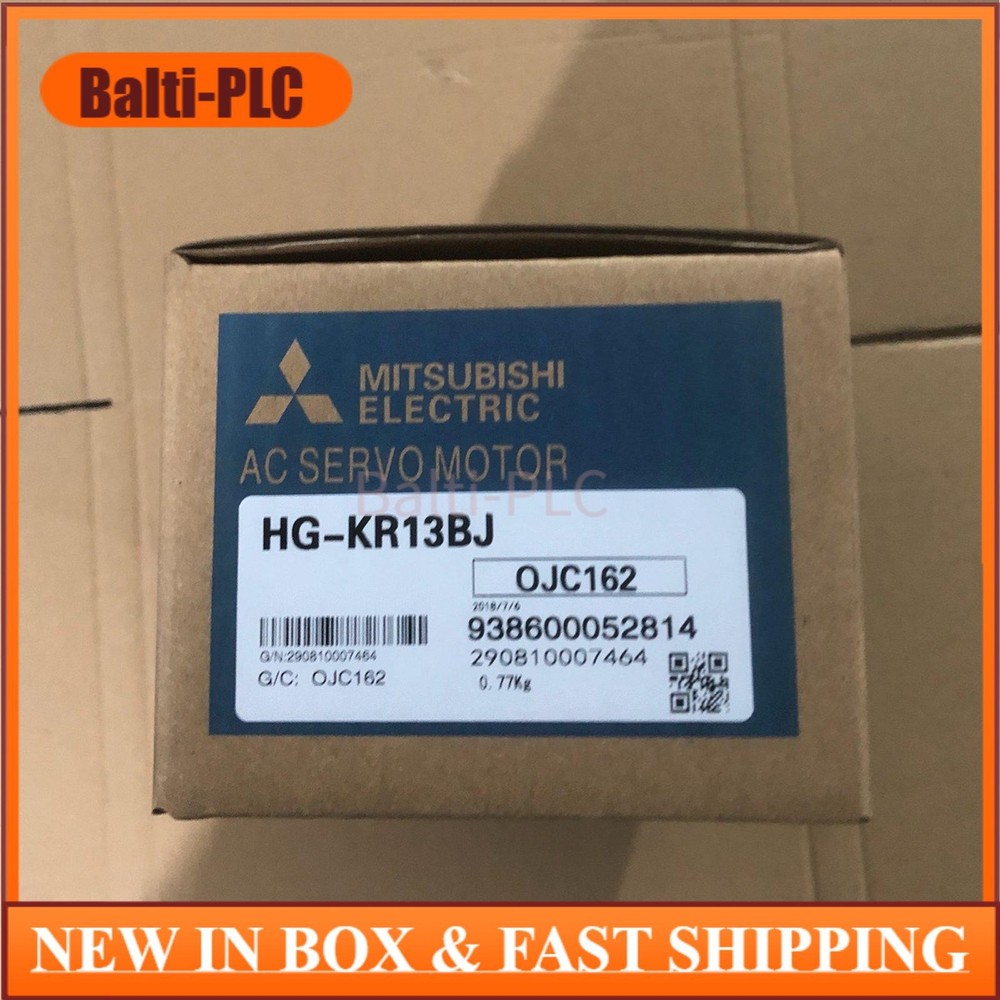 Mitsubishi HG-KR13BJ Servo Motor HGKR13BJ New In Box 1PC