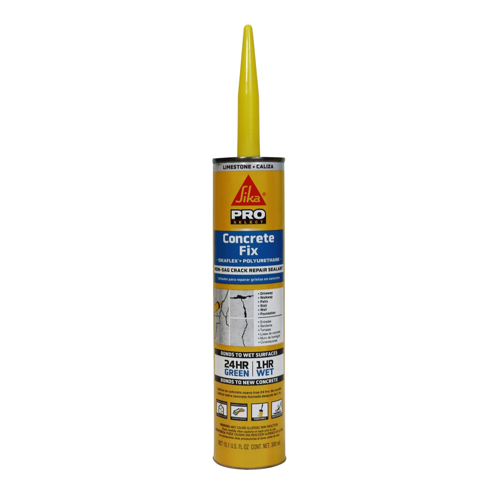 Sikaflex Concrete Fix, Limestone, Elastic Sealant Sealing Cracks and Joints, Pai