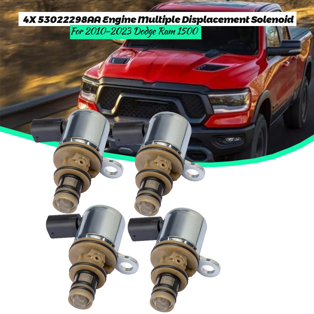 4X 53022298AA Engine Multiple Displacement Solenoid For 2010-2023 Dodge Ram 1500
