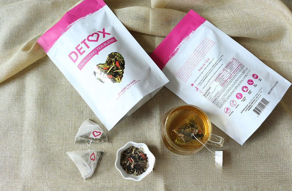 Skinny Fit Slimming Tea Flat Belly Detox Herbal Tea for Weight Loss Support