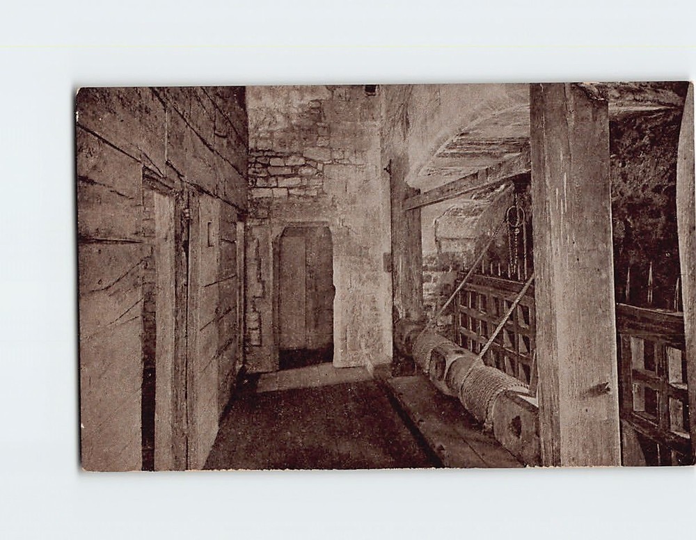 Postcard Interior Bloody Tower Tower of London England