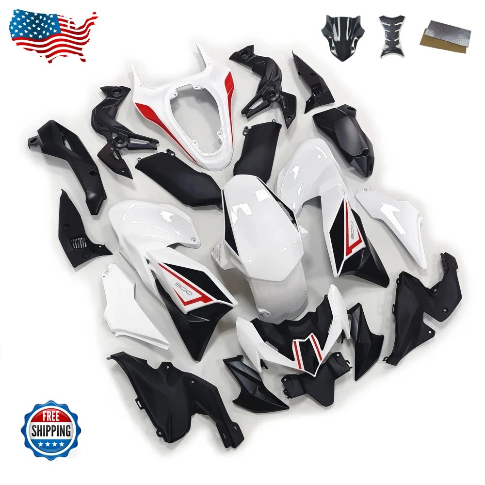 Fairing Kit For Kawasaki Z900 2020-2024 ZR900 ABS Injection Bodywork Set White