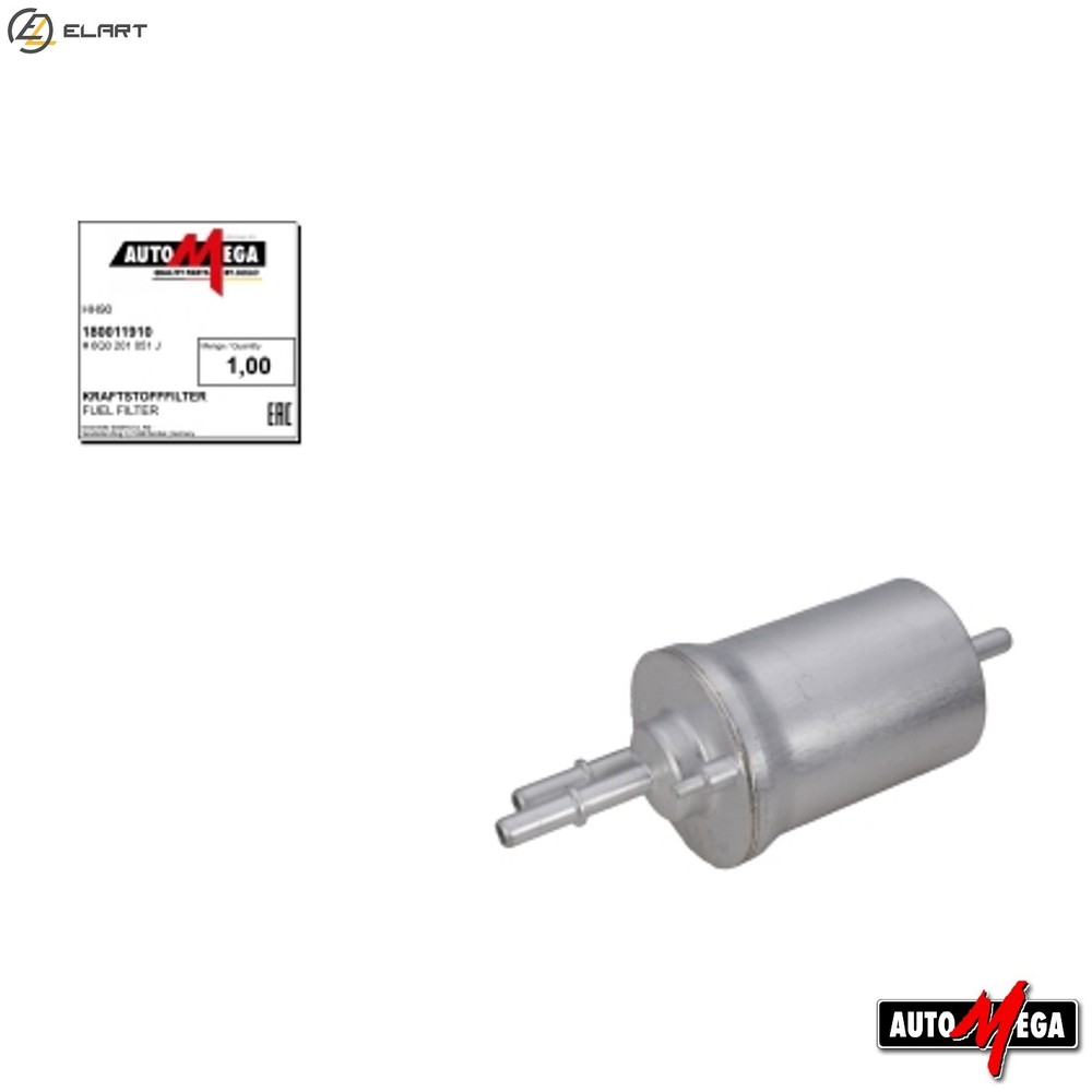 FUEL FILTER 180011910 FOR SKODA OCTAVIA/II/Combi LAURA ROOMSTER/Praktik FABIA