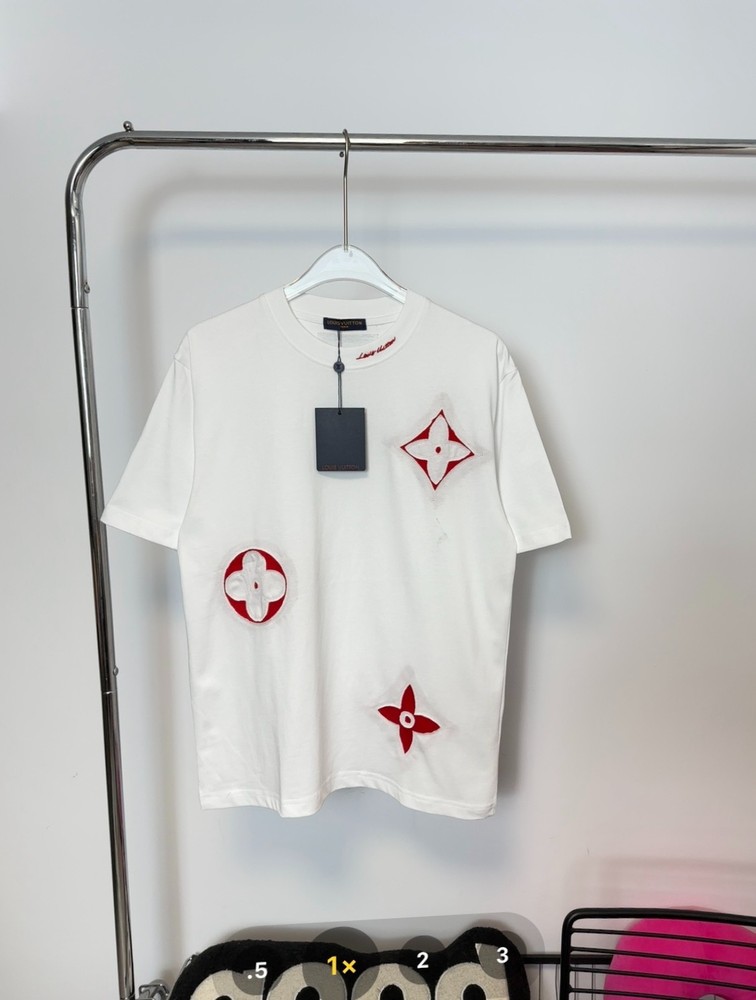 Men's Summer Brand Sweater T-shirt Male Fashion Short Sleeve White
