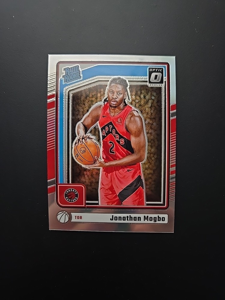 2024-25 Panini Donruss Optic - Rated Rookie Jonathan Mogbo #297 Holo Prizm (RC)