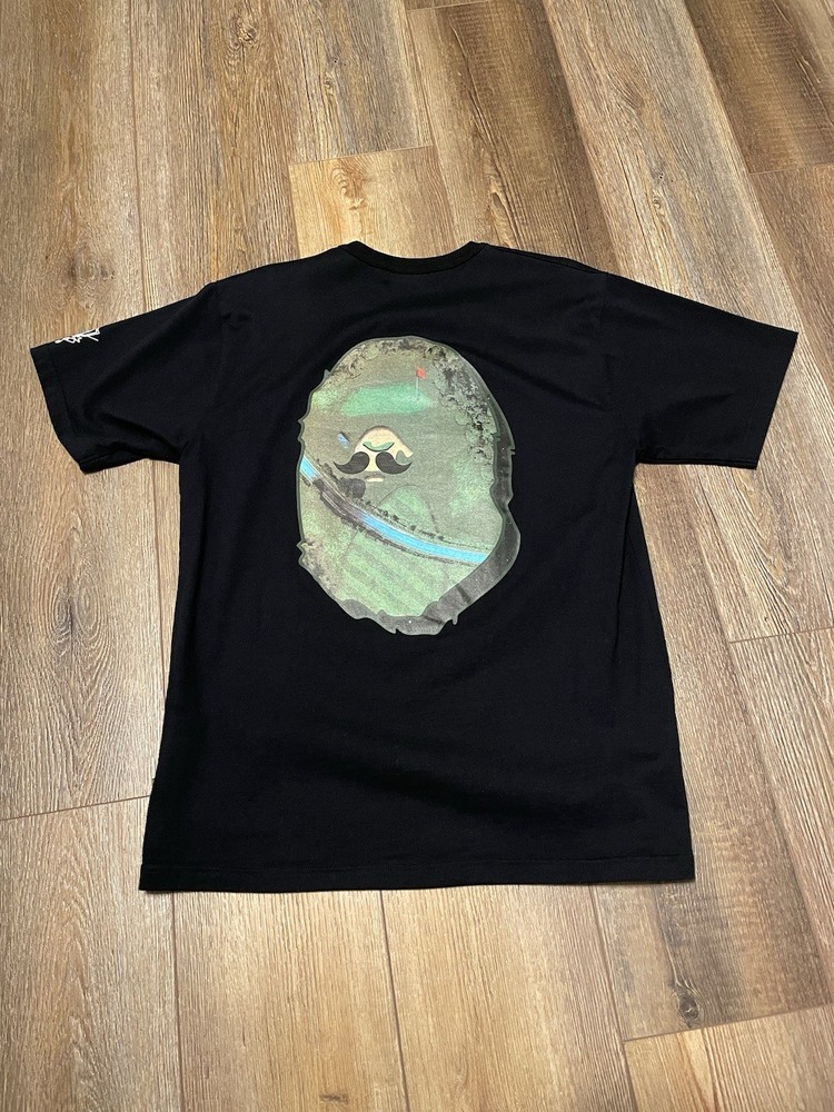 BAPE MR BATHING APE GOLF Mens Medium Graphic Tee Designer Shirt