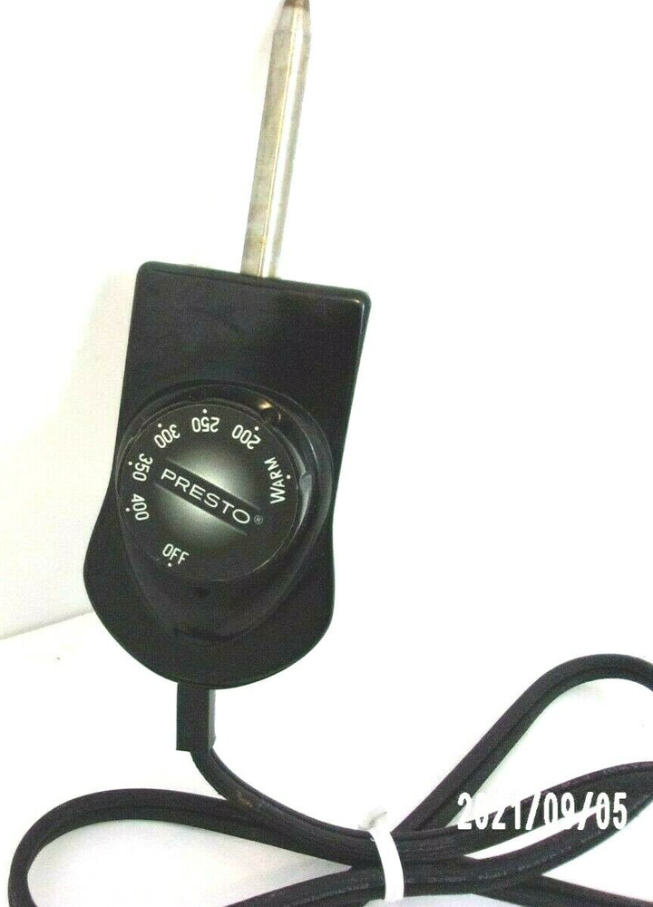 Presto Electric Griddle Power Cord Replacement Black 0690005