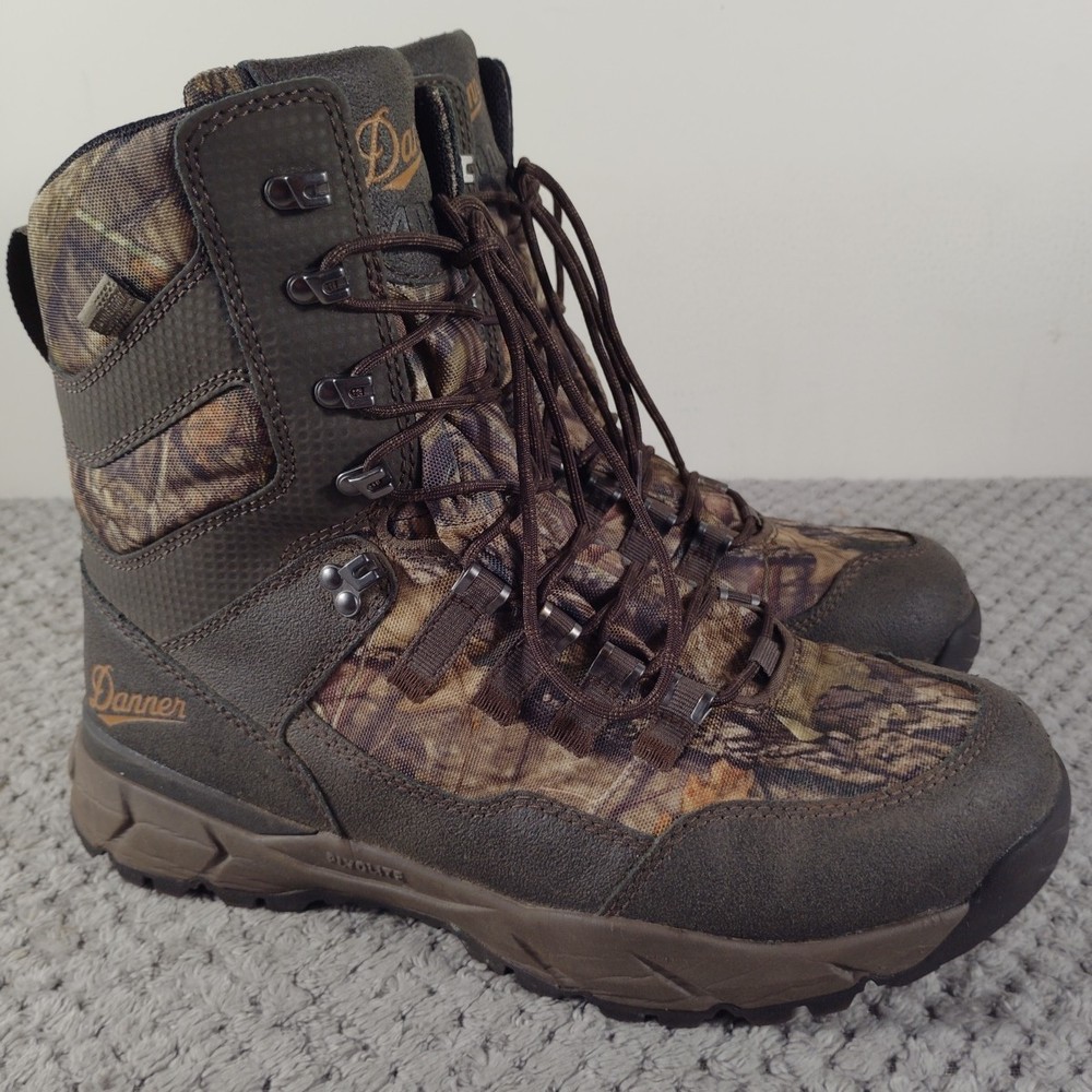 Danner Men's Vital 41552 400G Mossy Oak Breakup Hunting Boots Size 10.5