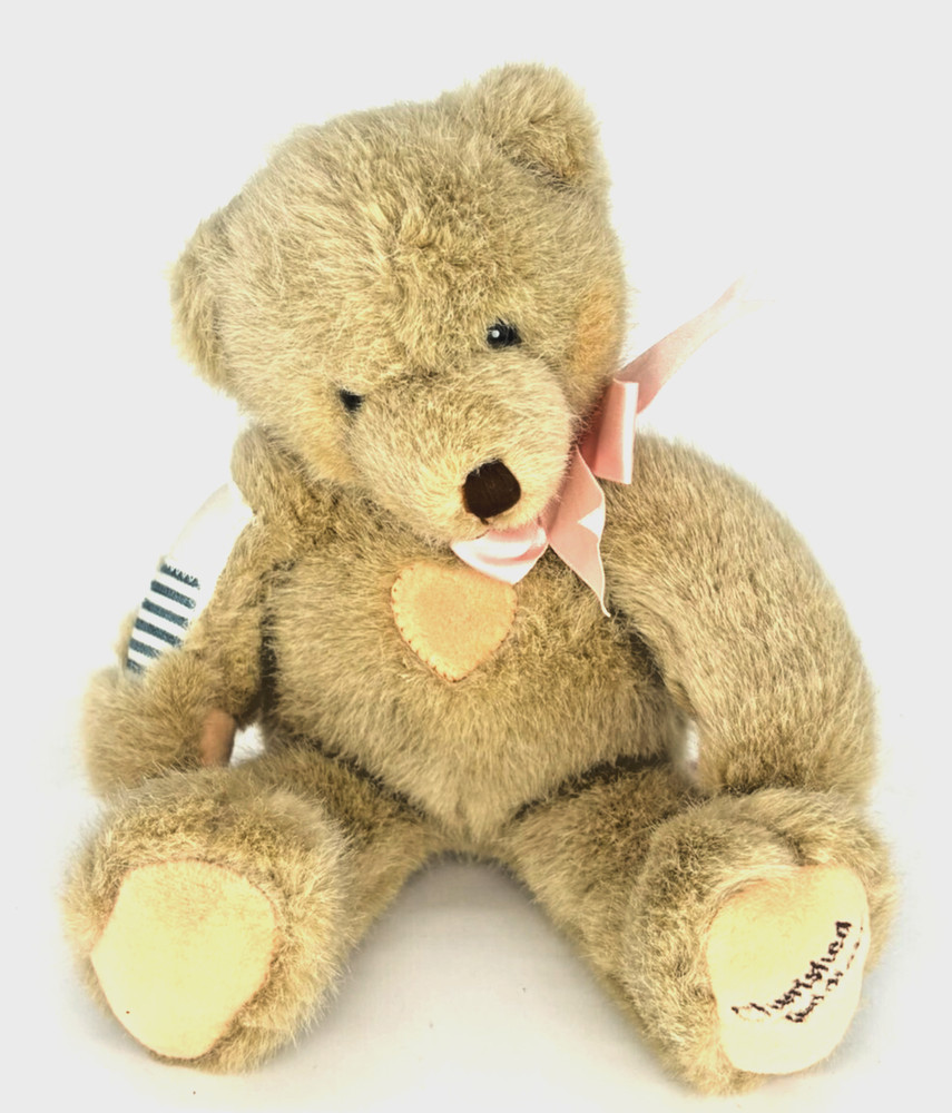 Cherished Teddies Dakin Plush Vintage Teddy Bear Patches Heart Vintage