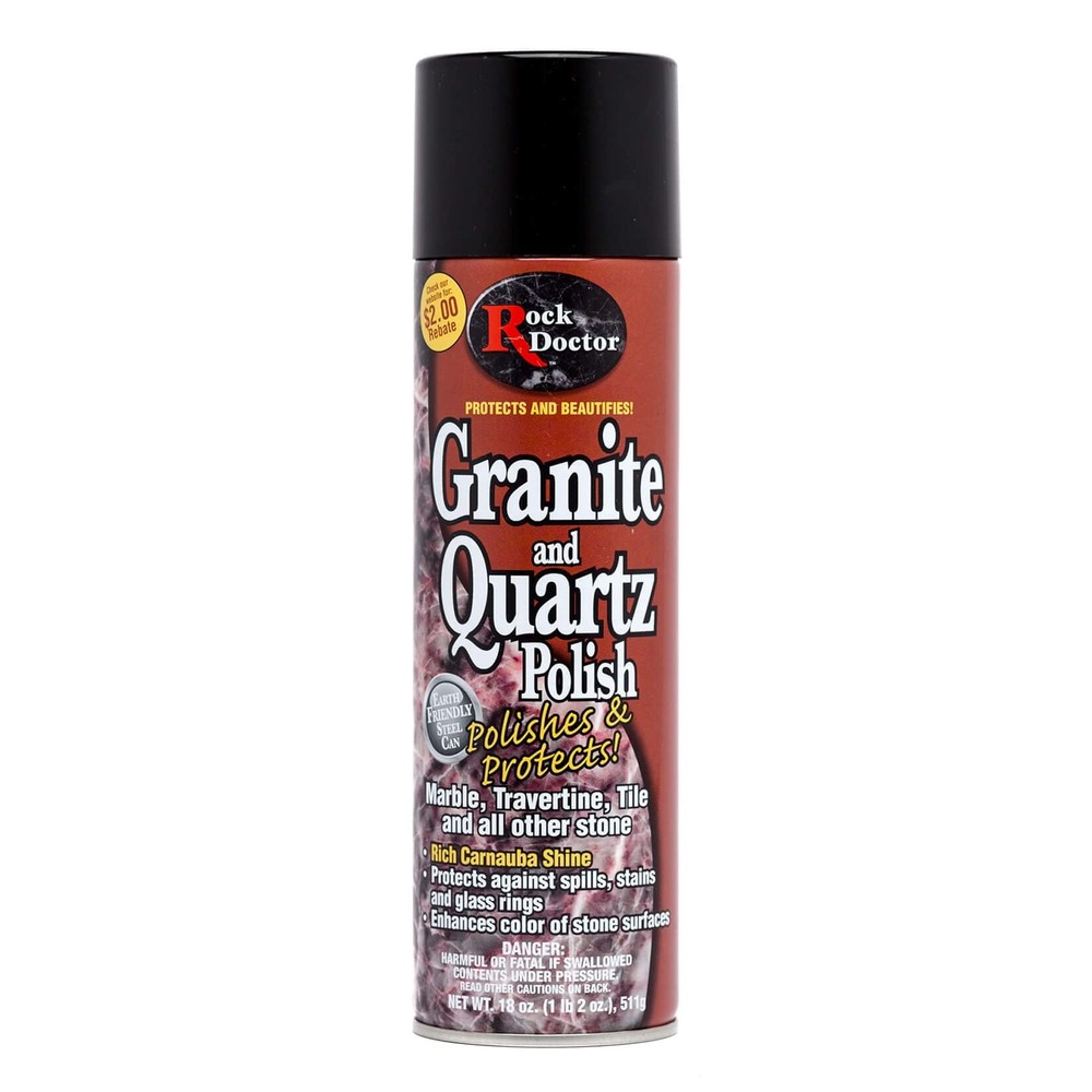 Granite Polish Spray and Surface,18oz.Can Polish Tile, Marble, Kitchen Counte...