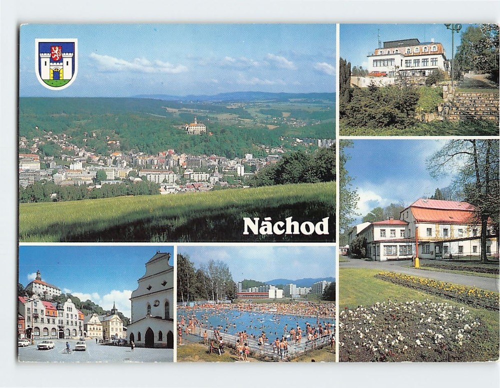 Postcard Scenes & Views Nachod Czech Republic