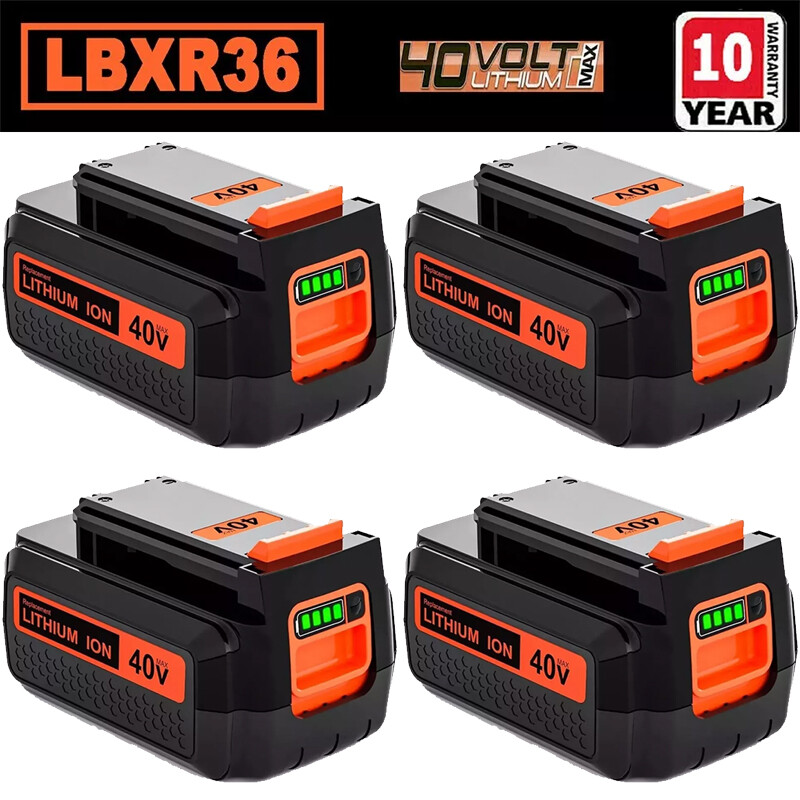 40V Lithium Battery Replacement for Black & Decker LBX2040 LBXR36 LBXR2036 PACK