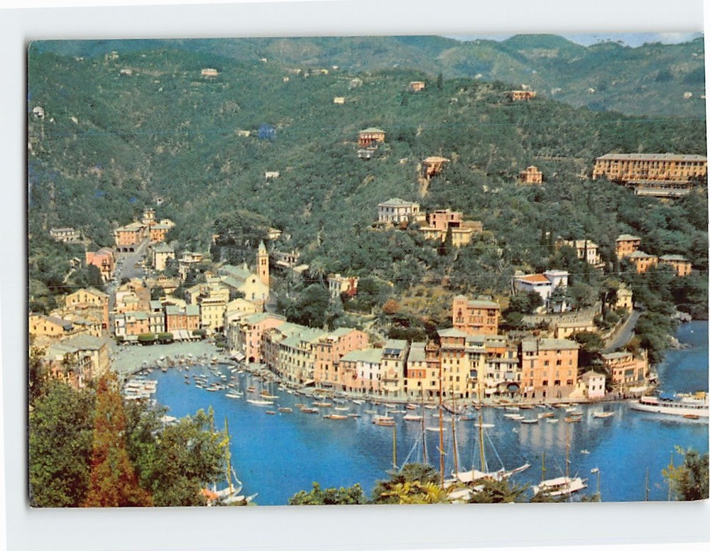 Postcard Golfo Tigullio Portofino Italy