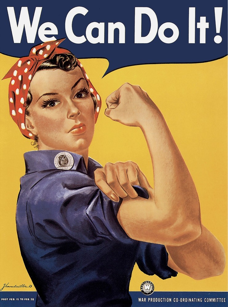 Decoration Poster.Home interior design.Room Wall.We can do it.Feminism.11075