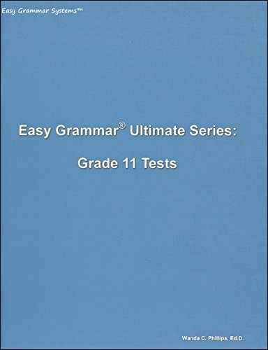 Easy Grammar Ultimate Series: Grade - Paperback, by Wanda Phillips - Very Good h