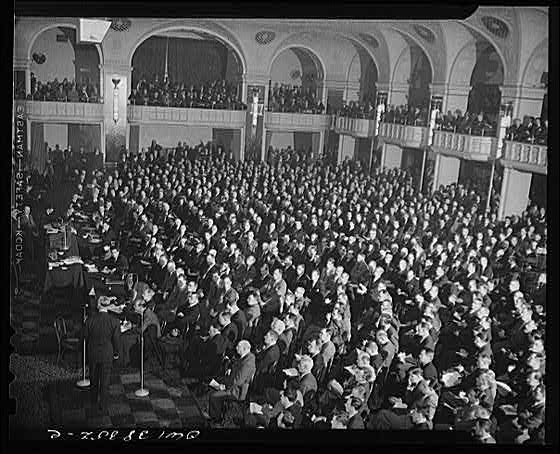 Photo:Los Angeles California 1910s Large Auditorium Crowd Meeting Assembly