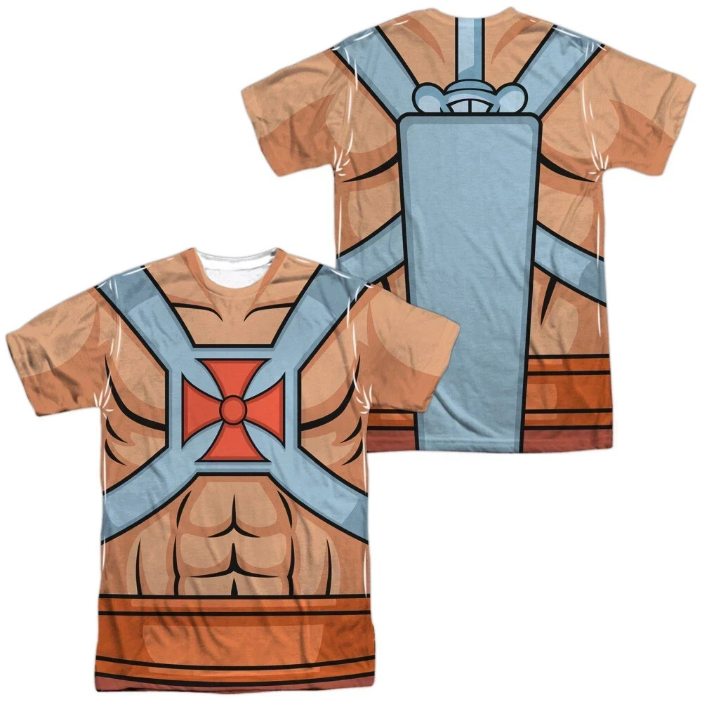 MOTU He MAN HALLOWEEN COSTUME 3D T Shirt Full Size S-5XL