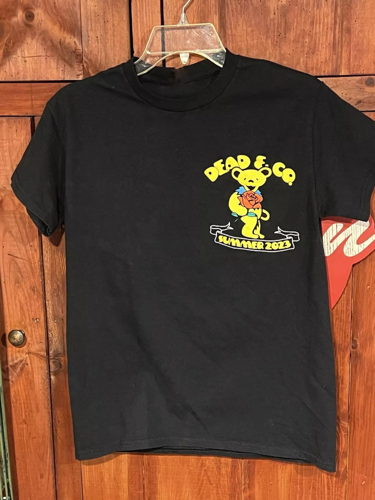 OFFICIAL Dead and Company Summer Tour 2023 T-Shirt Black Size Small P