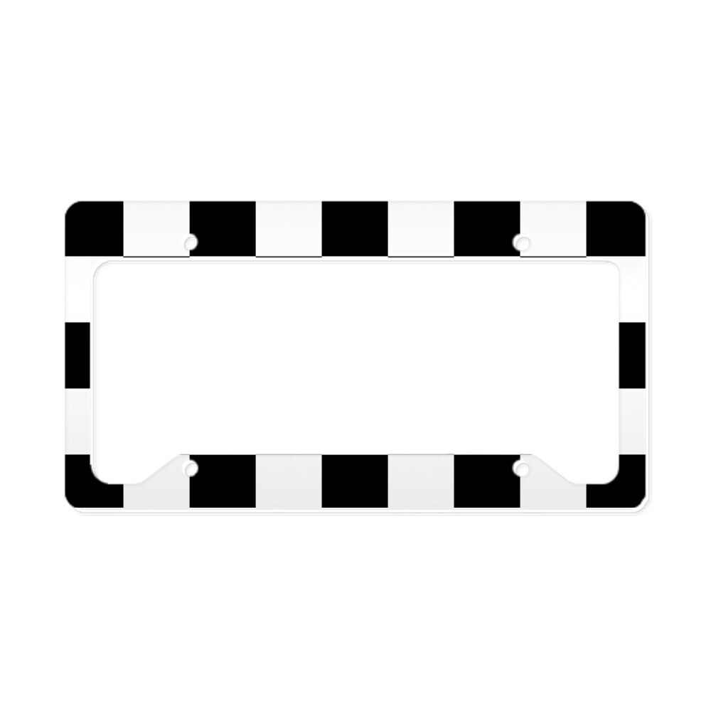 CafePress Aluminum Custom Front Vanity License Plate 1421990075