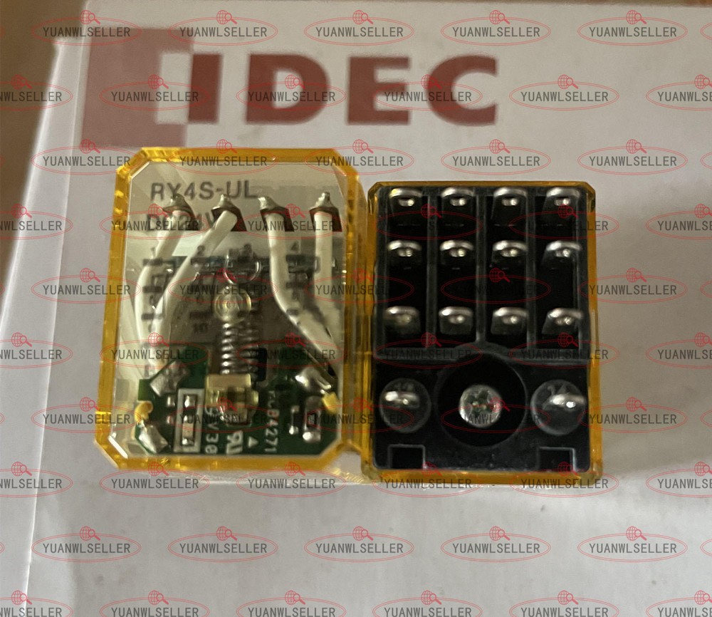 1PCS IDEC RY4S-UL DC24V Electromechanical Relay 5A 240VAC 14 Pin New