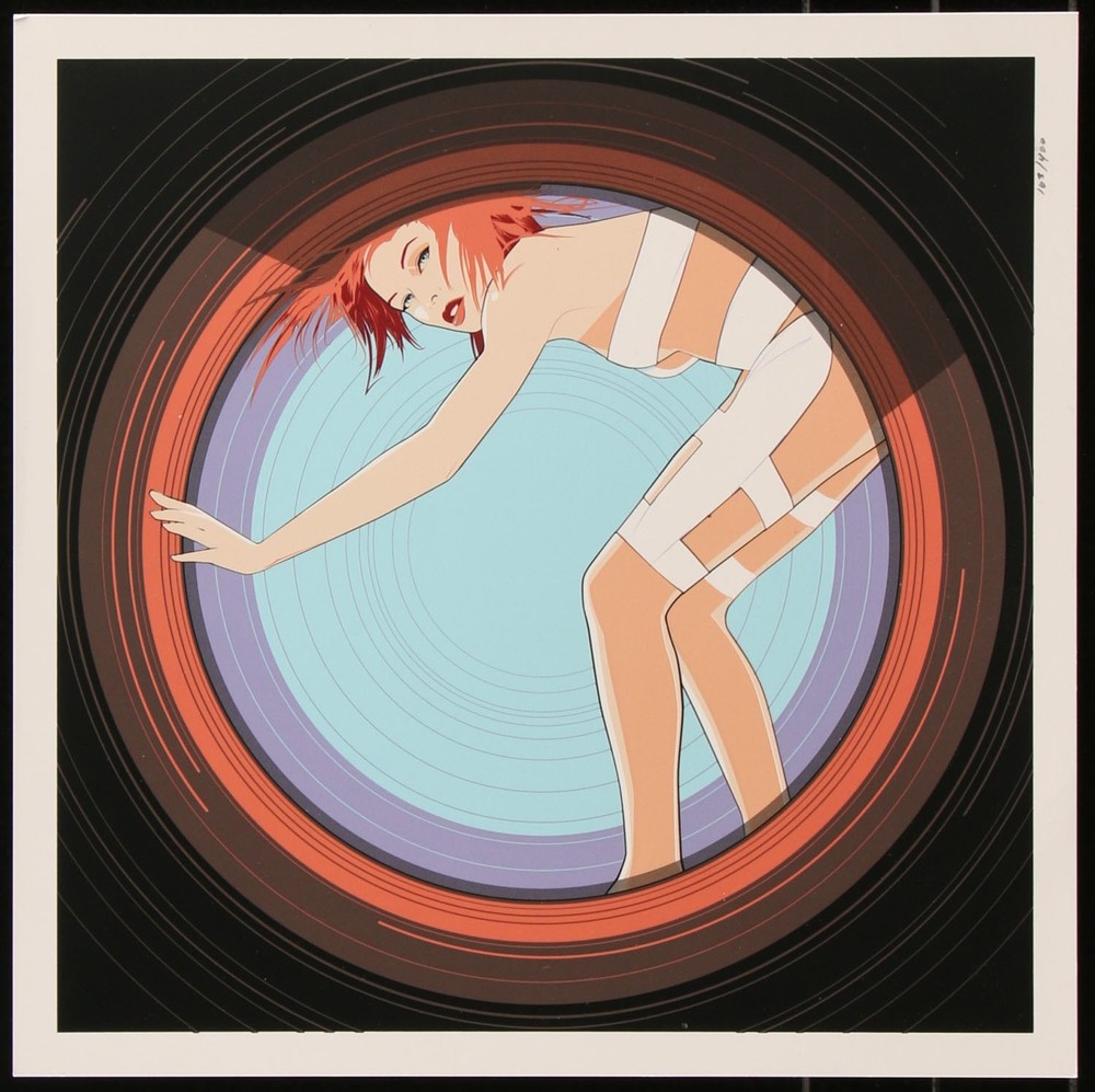 Fifth Element (Leeloo) by Craig Drake 163/400 Screen Print Movie Art PosterArt by Craig Drake; 163/400; Measures 12