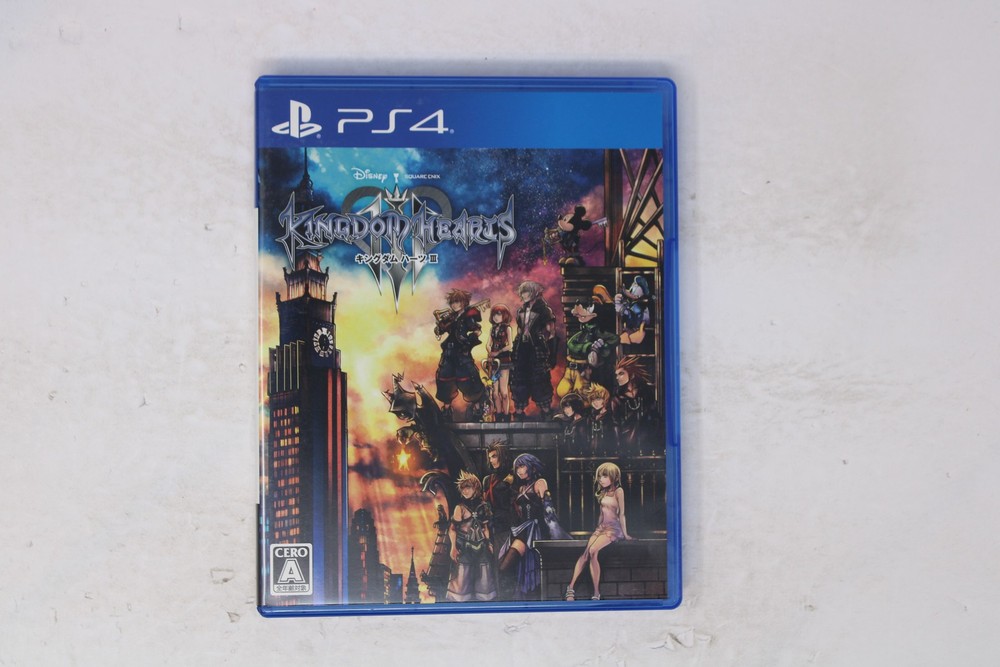 Kingdom Hearts III PS4 Japan (Region Locked) JPN