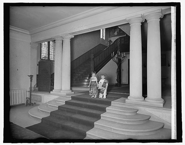 Washington DC Mexican Embassy Emilia Jose Telley 1910s Interior Staircase