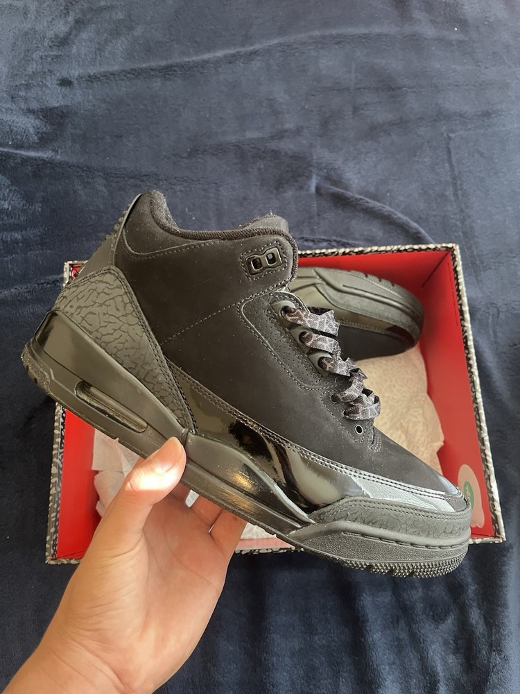 Size 10 - Air Jordan 3 Retro 2025 Black Cat