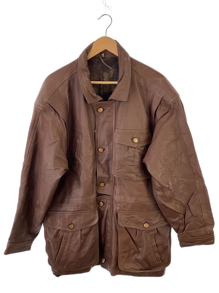 Leather Jacket Blouson/-/Leather/Brw 3499