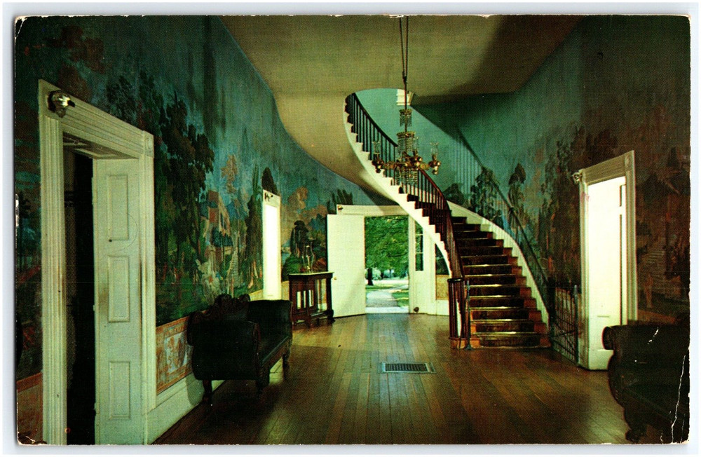 Hall Of The Hermitage Andrew Jackson Nashville Tennessee Color King Postcard