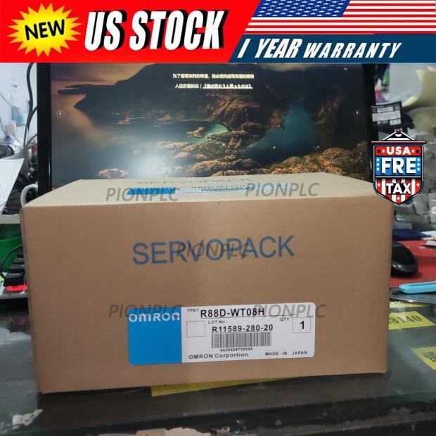 1PC New Omron R88D-WT08H AC Servo Drive R88DWT08H Fast Shipping