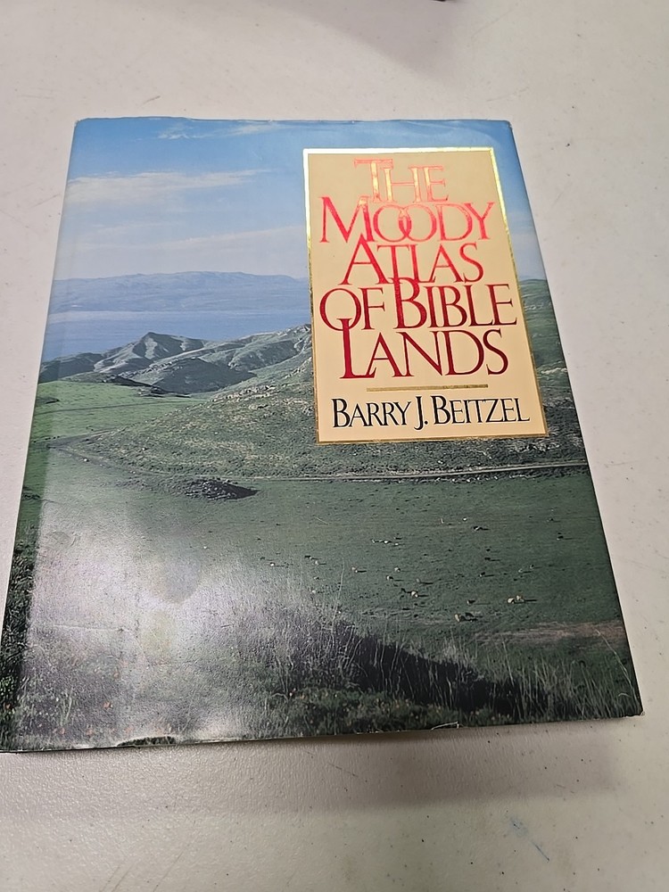 Moody Atlas of Bible Lands by Barry Beitzel (1985, Hardcover)