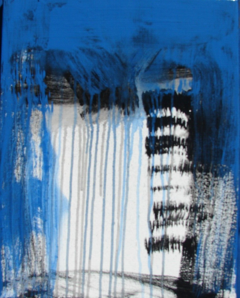 Modernist ABSTRACT PAINTING Expressionist MODERN ART CRIES OF THE SKY FOLTZ $