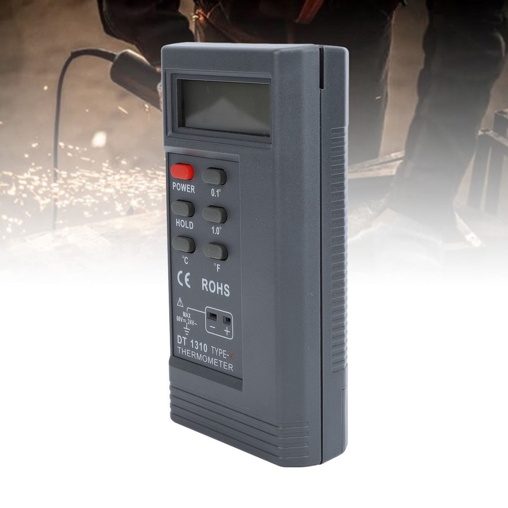 K Type Temperature Meter Digital Thermocouple Contact ‑200℃‑1370℃ ‑328℉‑2480℉
