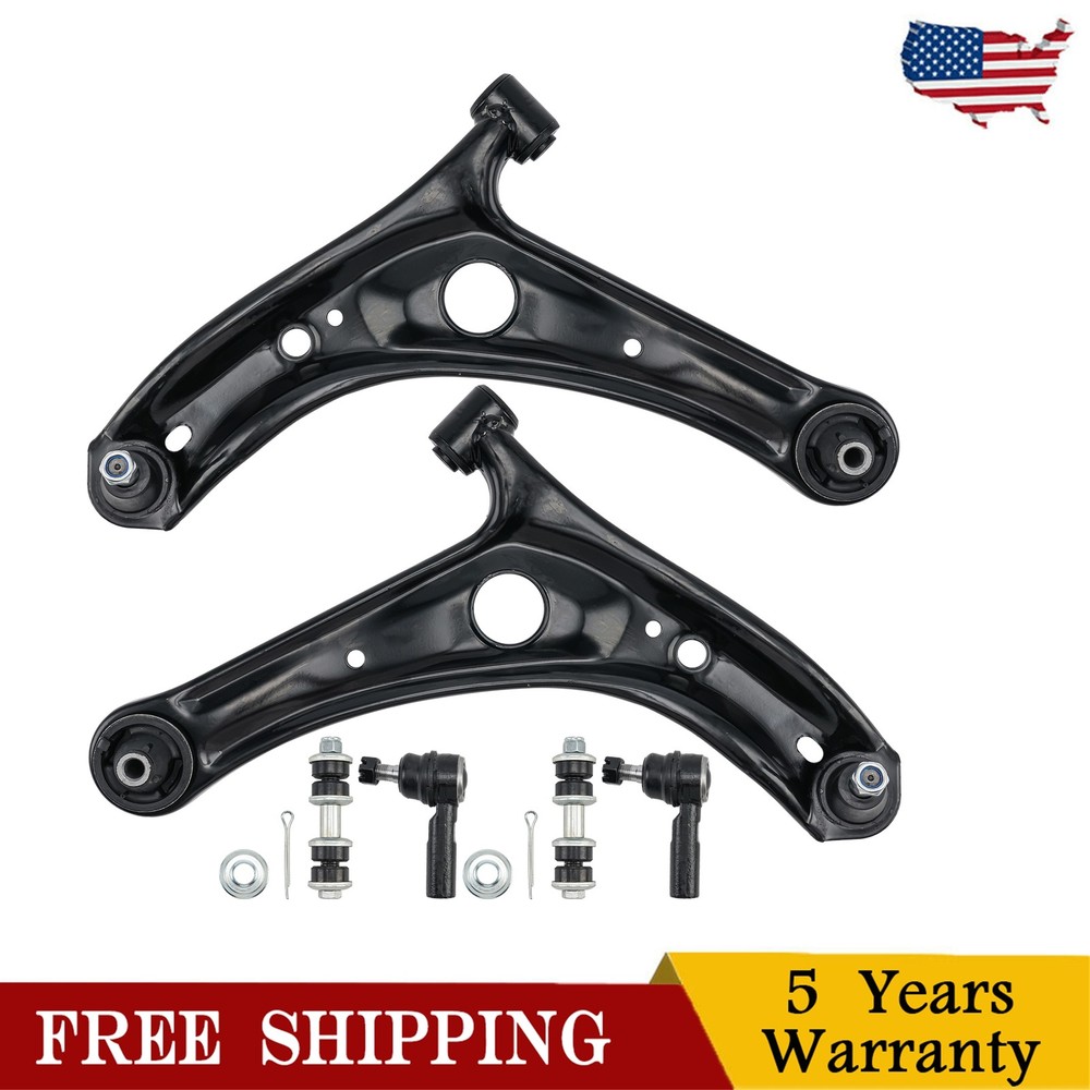 6PC Front Lower Control Arms with Ball Joints Kit Fits 2004-2006 Scion xB xA