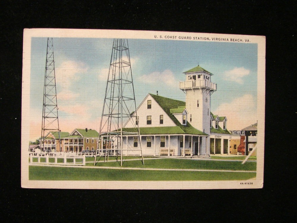 1936 Postcard Linen 