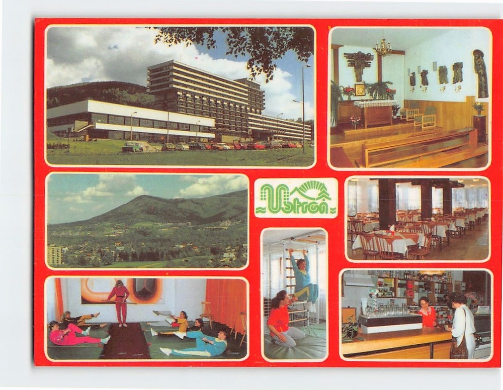 Postcard Scenes & Views Ustroń Poland