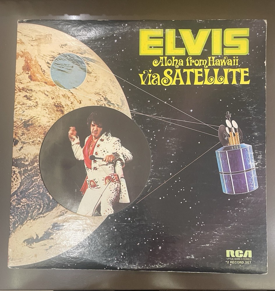 Elvis Aloha From Hawaii VPSX-6089 RCA Albums Vinyl Record PLAY TESTED