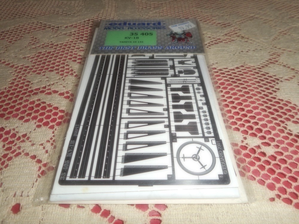 Eduard 35 405, 1/35 Kv-1B Photo Etch Detail Set For Tamiya Kit
