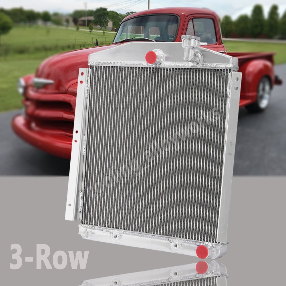 3-Rows Radiator Fits 1948-1954 1949 Chevy/GMC Truck 3100 3600 3800 3900 3.8L US