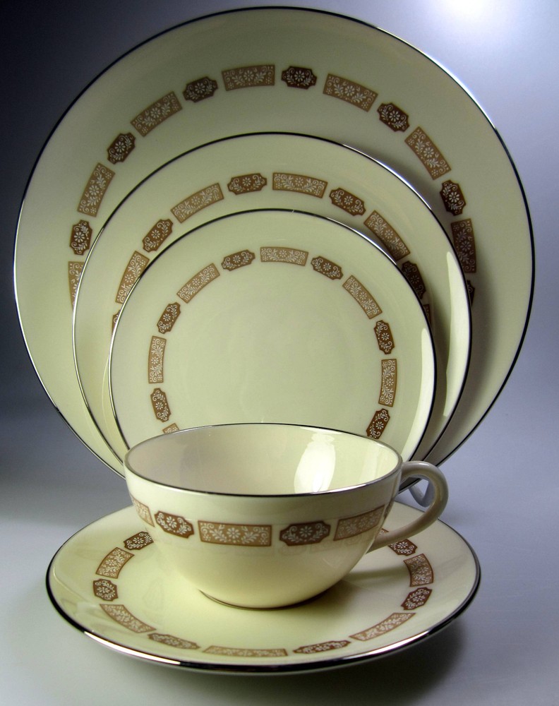 Lenox Shalimar F506 Place Setting (5 piece) EXCELLENT