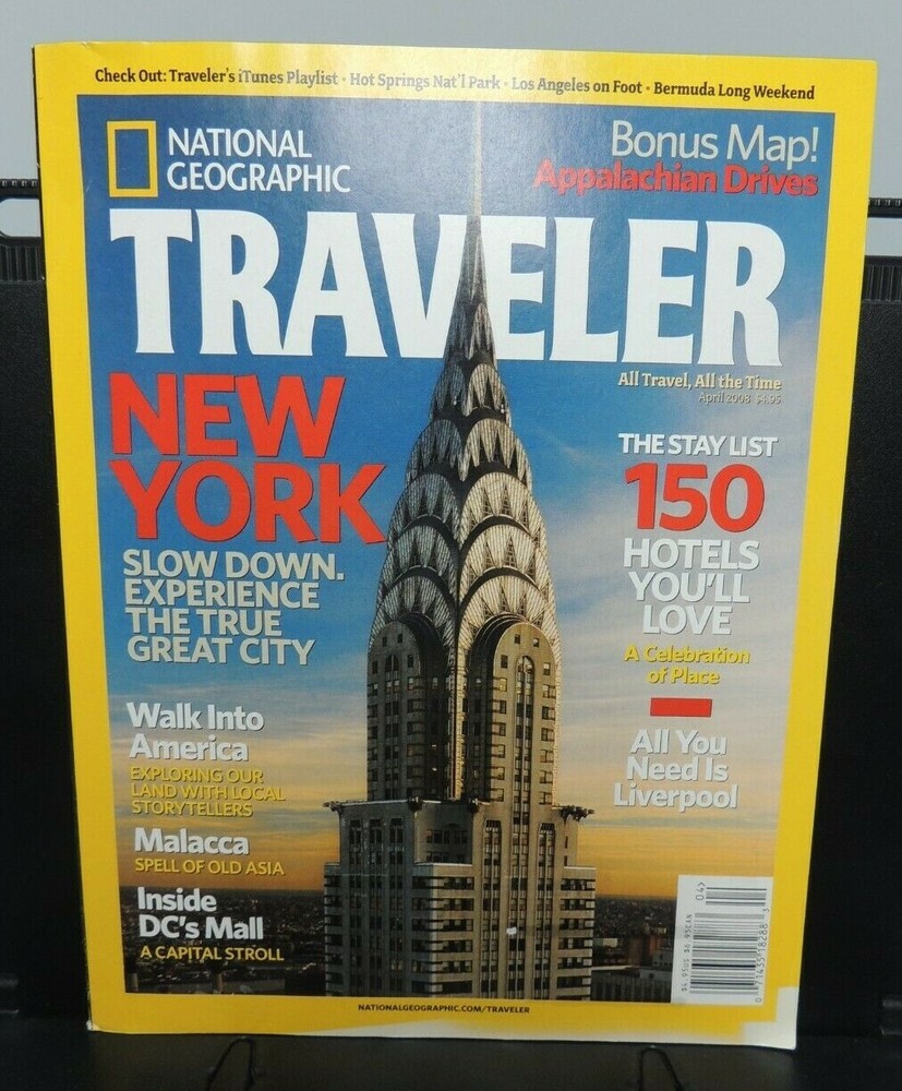 National Geographic ~ TRAVELER Magazine - April 2008 issue