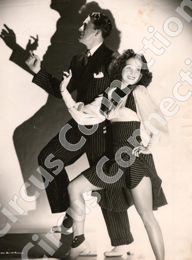 Early Tapdancing? Couple Performers Taft Boone Photograph 8