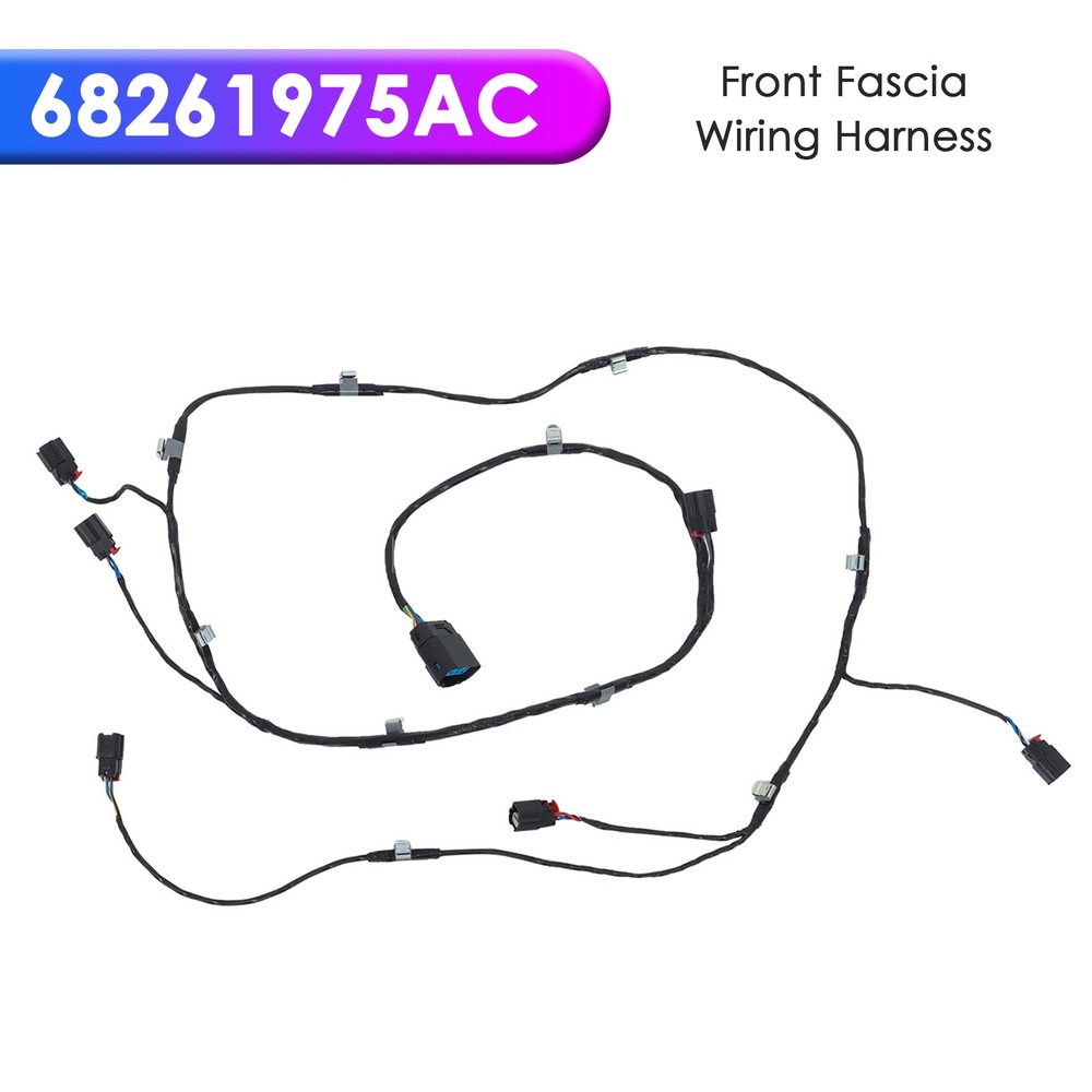 Front Fascia Wiring Harness for Jeep Grand Cherokee 2016-2019 68261975AC