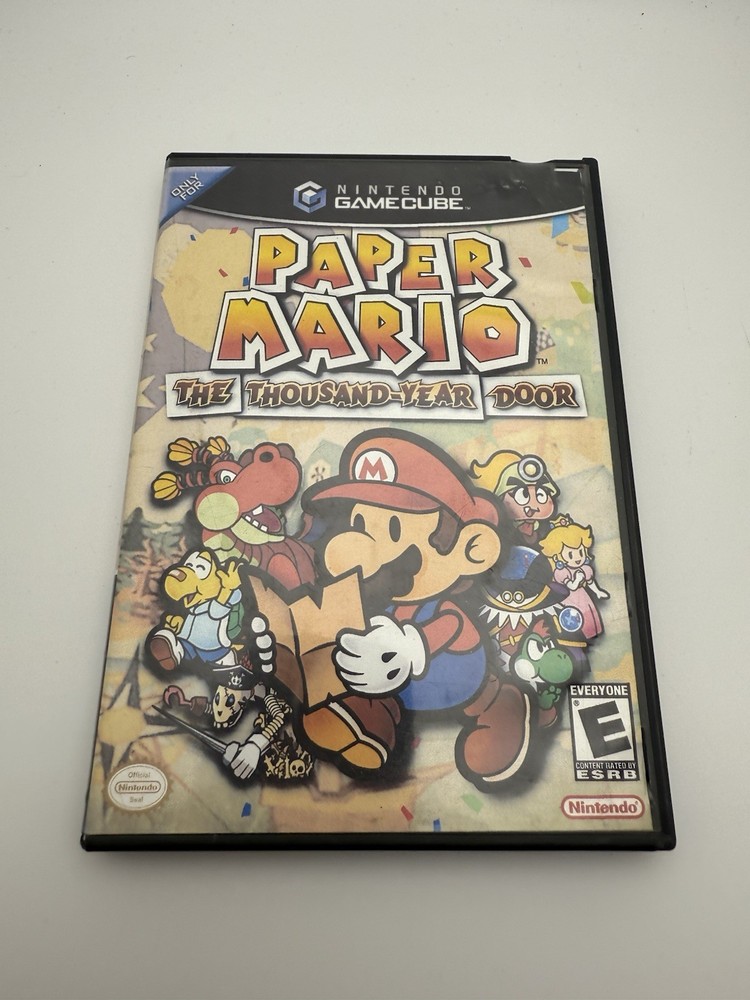 Paper Mario: The Thousand-Year Door (Nintendo GameCube) Tested Working